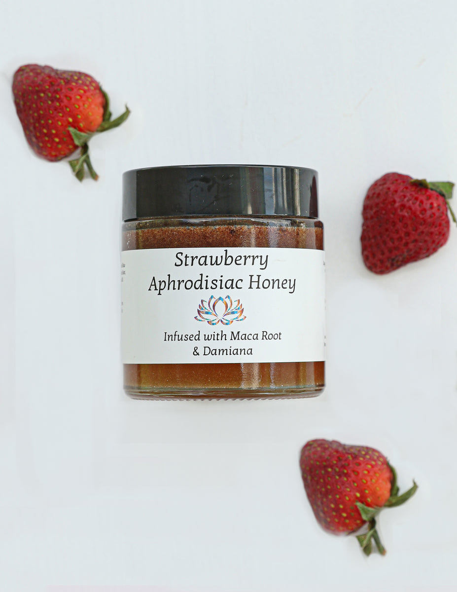 Strawberry Aphrodisiac Honey Wildflower Plant Magic